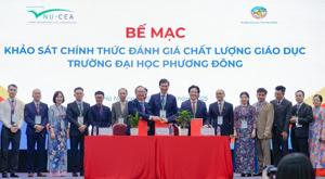 Bế mạc khảo sát chính thức đánh giá ngoài Trường Đại học Phương Đông